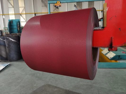 600-1250 мм Цветная покрытая стальная катушка для строительства