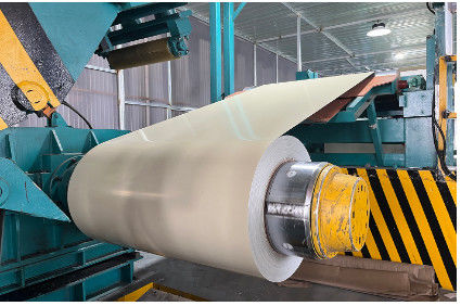 0.13mm-0.80mm Цветно покрытый стальной катушки лист высокая коррозионная стойкость