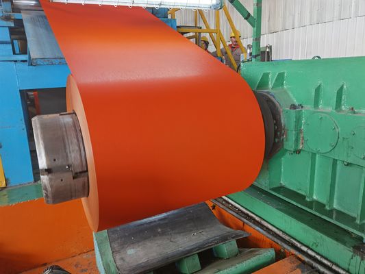 Предварительно окрашенные покрытые цветами стальные катушки 600-1250 мм для строительных материалов